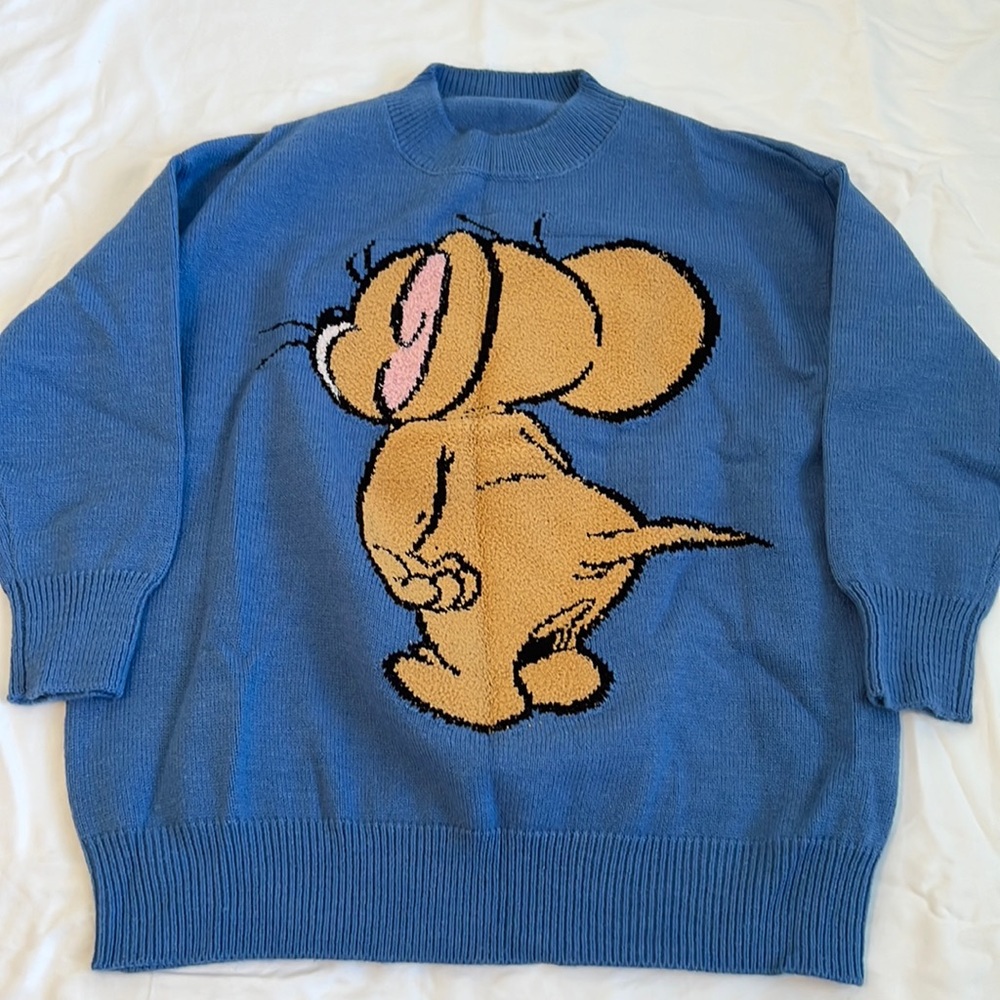 Oversized Jerry Sweater, Sz: S/M